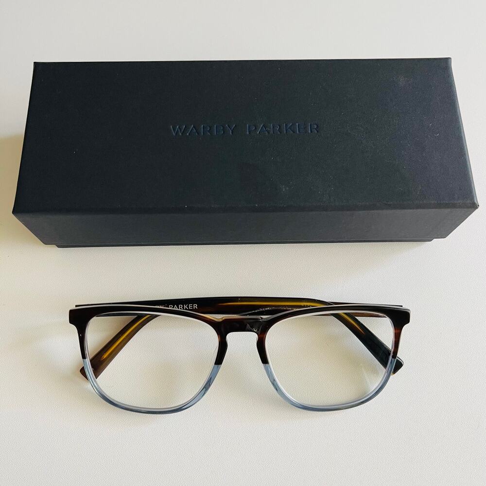 Warby Parker Vaughan Prescription Glasses (Size Medium)
